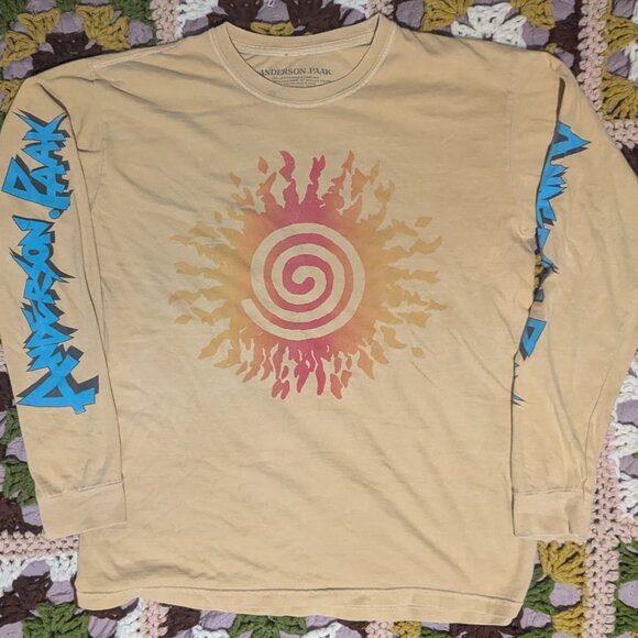 Anderson .Paak 2019 Tour Tee Longsleeve Size Medium Best Teef In The Game '19 - Picture 1 of 5